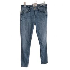 Frame Denim Le Skinny De Jeanne Crop Jeans | Size 25